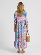 Robe chemise imprimée été femme