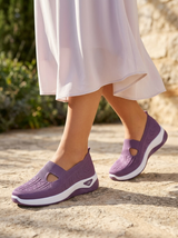 Chaussures orthopédiques en maille à enfiler pour femme