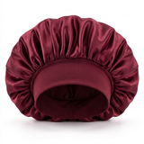 Double Layer Silk Hair Bonnet - Purple