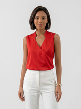 Women’s Elegant Sleeveless Blouse