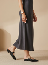Women’s Leather Mule Flats