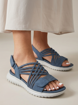 Sandalias cómodas trenzadas para mujer