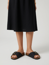 Sandalias cómodas con hebilla para mujer