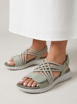 Sandalias cómodas trenzadas para mujer