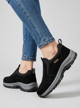 Zapatos ortopédicos para caminar sin cordones para mujer