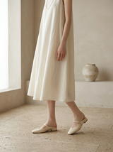 Women’s Leather Mule Flats