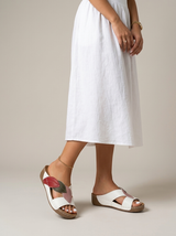 Women’s Leaf Strap Comfort Sandals