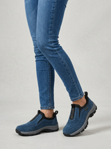 Zapatos ortopédicos para caminar sin cordones para mujer