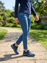 Zapatos ortopédicos para caminar sin cordones para mujer