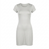 Women's Short Sleeve Nightgown - Black