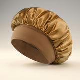 Satin Hair Bonnet - Gold