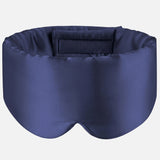 Masque de sommeil en velours femme luxe gris