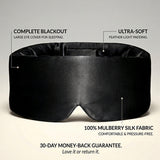 Silk Sleep Mask - Navy