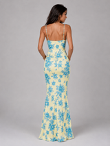Vestido maxi floral para mujer verano