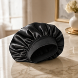 Double Layer Silk Hair Bonnet - Purple