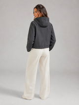 Hooded Utility Jacket for Women