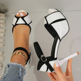 Women’s Pattern Leather Heels