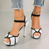 Women’s Pattern Leather Heels