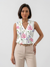 Women’s Elegant Sleeveless Blouse
