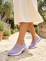 Chaussures orthopédiques en maille à enfiler pour femme