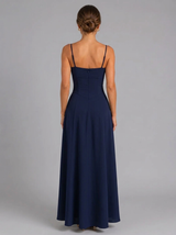 Vestido maxi con tirantes para mujer de verano