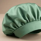 Double Layer Silk Hair Bonnet - Purple