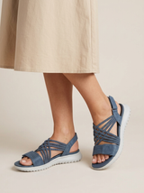 Sandalias cómodas trenzadas para mujer