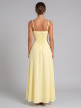 Vestido maxi con tirantes para mujer de verano