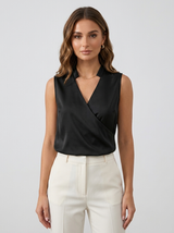 Women’s Elegant Sleeveless Blouse
