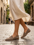 Women’s Pointed Toe Leather Loafers