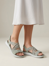 Sandalias cómodas trenzadas para mujer