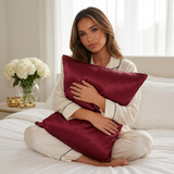 Silk Pillowcase - Navy Blue