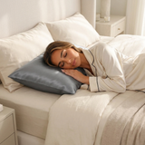 Silk Pillowcase - Navy Blue