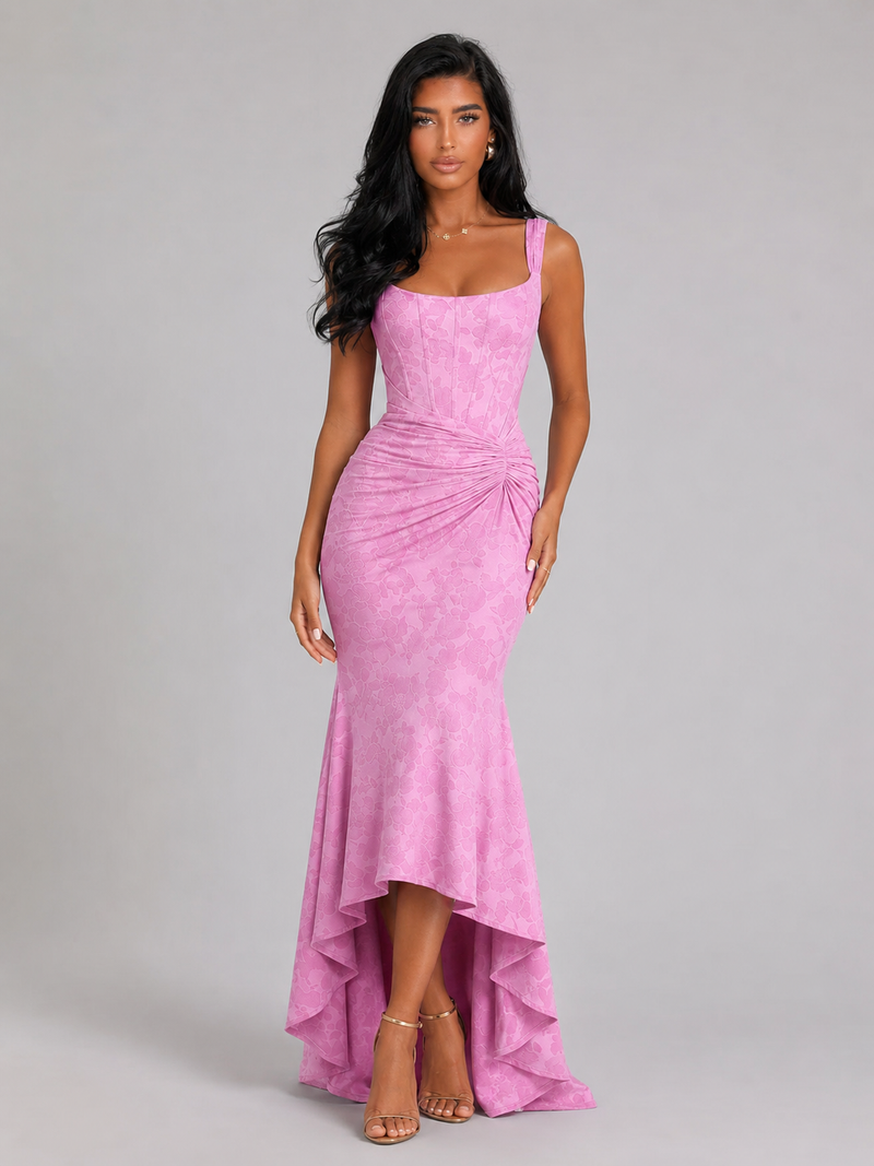 fishtail corset dress Corset Fishtail Gown by Oh Polly