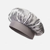 Gorro de Satén para el Cabello Protección para Dormir Azul Marino