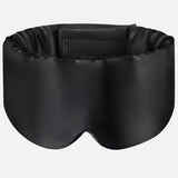 Masque de sommeil en velours femme luxe gris