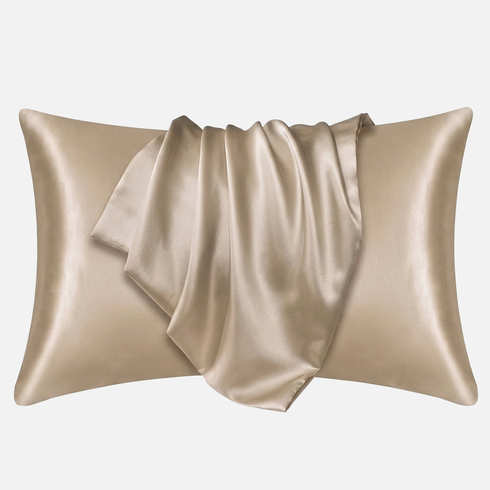 Mulberry Silk Pillowcase 23 Momme Hair & Skin Beige