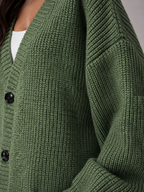 Women's Oversized Chunky Knit Cardigan
