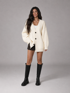 Women's Oversized Chunky Knit Cardigan