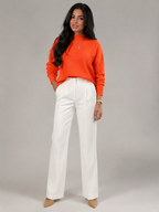 Women's Mock Neck Soft Knit Sweater
