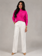 Women's Mock Neck Soft Knit Sweater