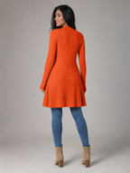 Women's Ribbed Open Front Cardigan