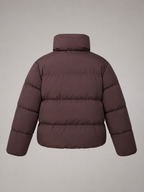Zip Front Belted Jacket for Women