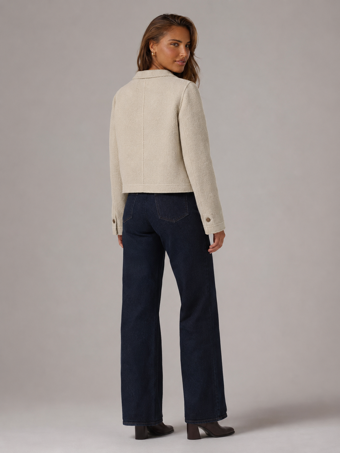 Women's Tailored Single-Breasted Blazer