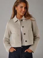 Women's Tailored Single-Breasted Blazer