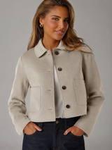 Women's Tailored Single-Breasted Blazer