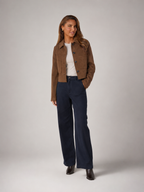 Women's Tailored Single-Breasted Blazer