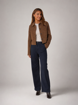 Women's Tailored Single-Breasted Blazer