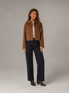 Women's Tailored Single-Breasted Blazer