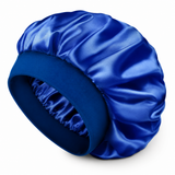 Double Layer Silk Hair Bonnet - Purple